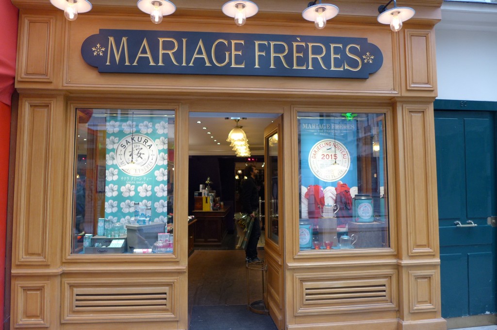 Mariage Frères, boutique Paris 2e - un thé sans sourire chez Mariage