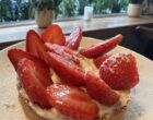Tarte aux fraises et crème diplomate © GP